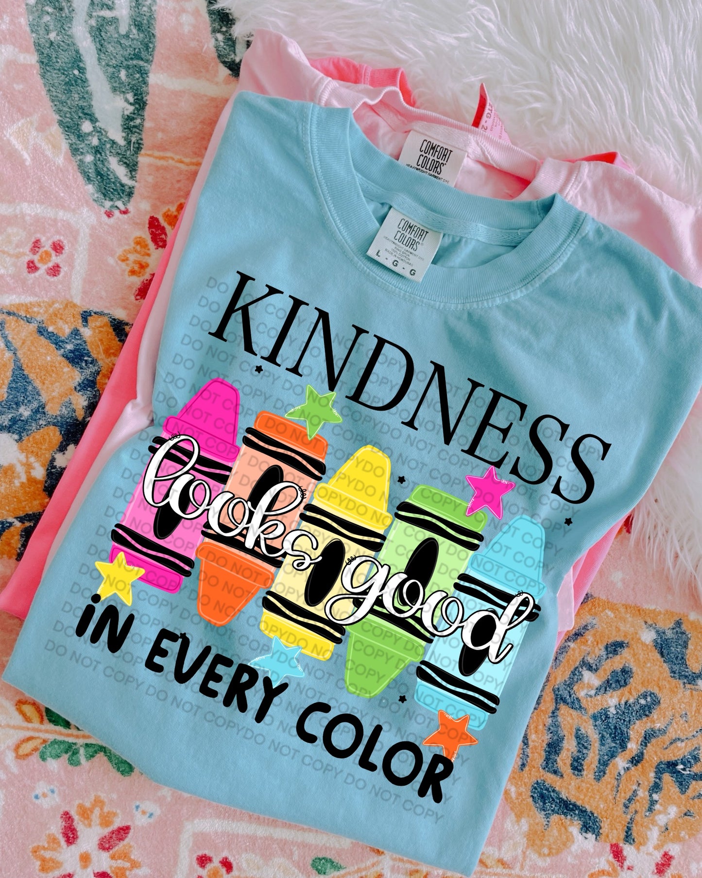 Kindness look good in every color