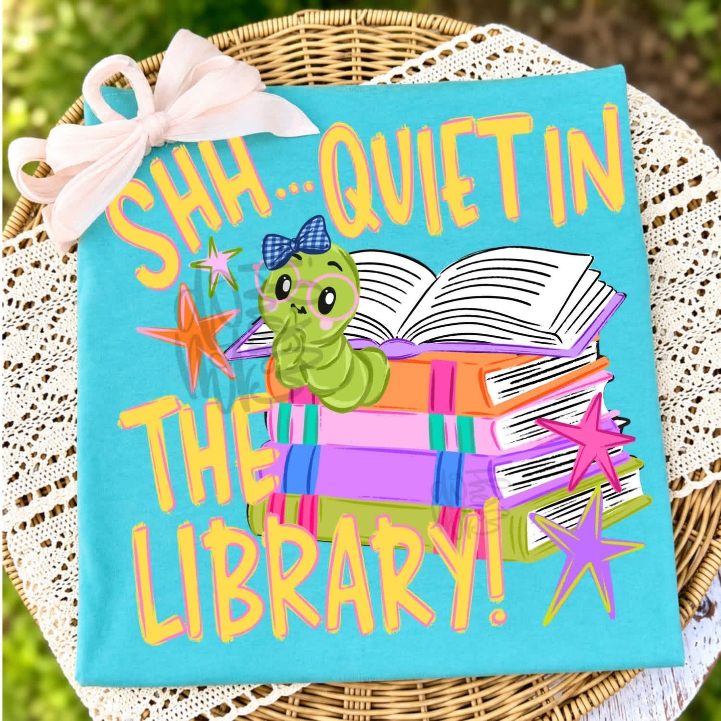 Shh…quiet in the library