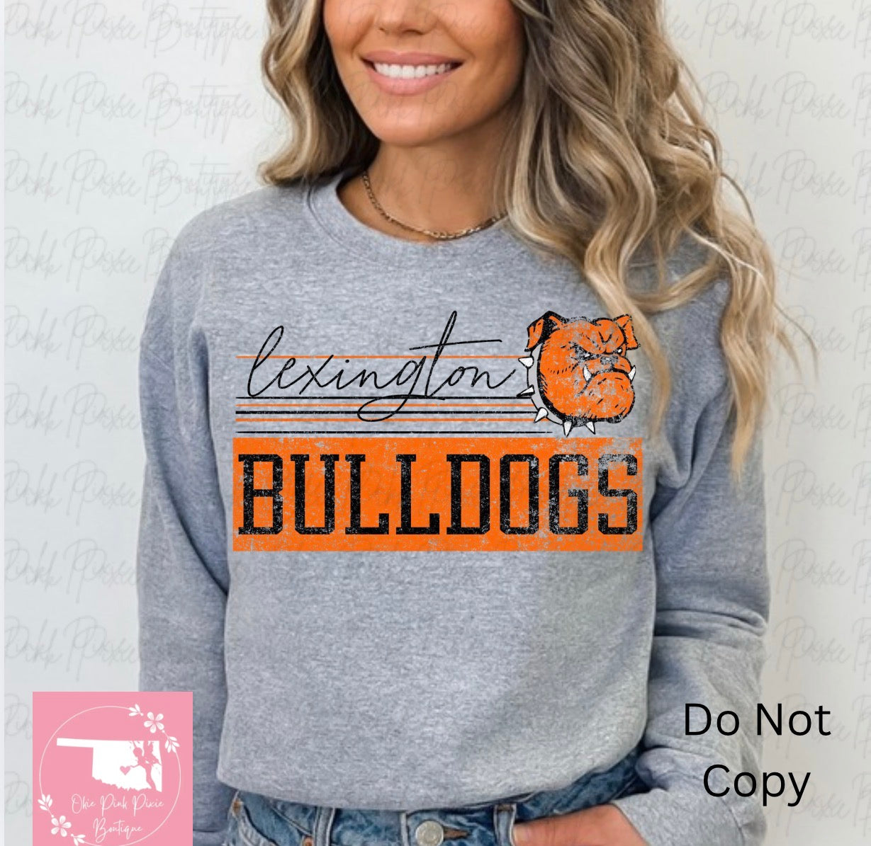 Retro Vibe Lexington Bulldogs