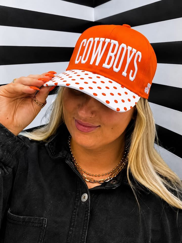 OSU Polka Dot Hat