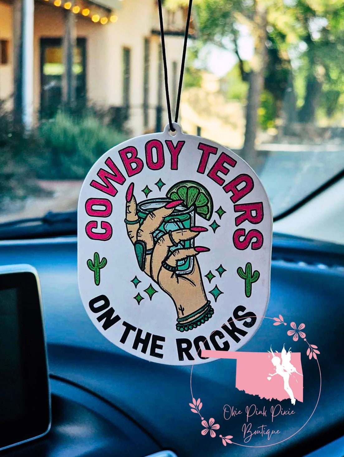 Cowboy Tears Car Air Freshener