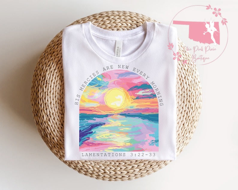 His mercies are new every morning