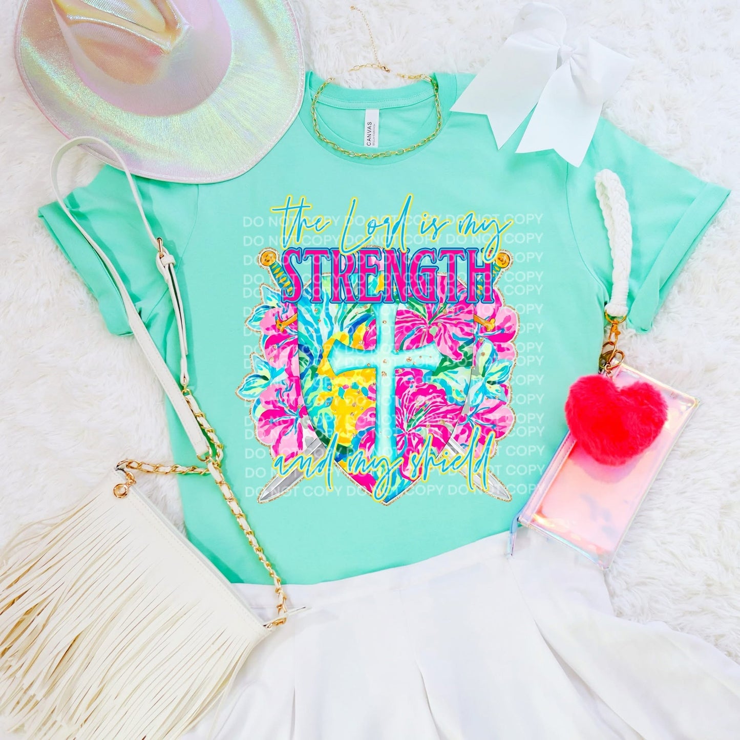 Lord is my strength and my shield