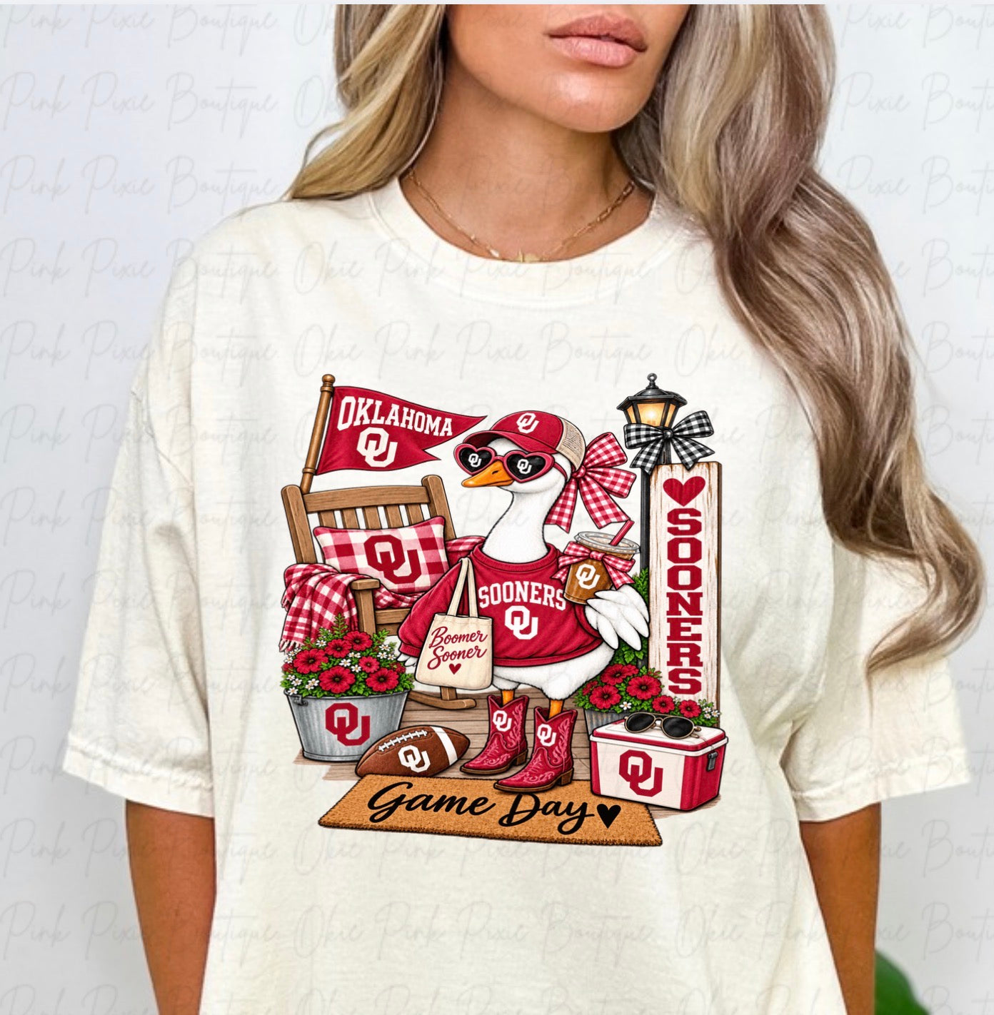 Oklahoma Sooners Game Day Goose