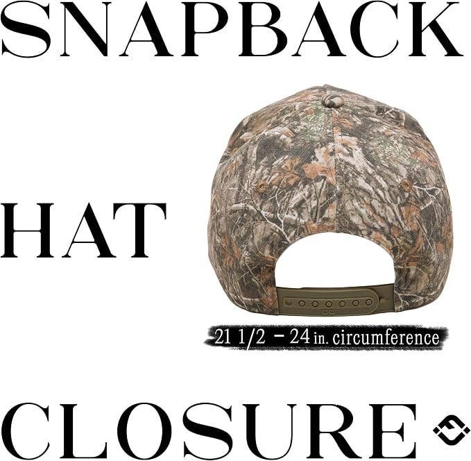 2 Tone Cap: Make Heaven Crowded - Wood Camo