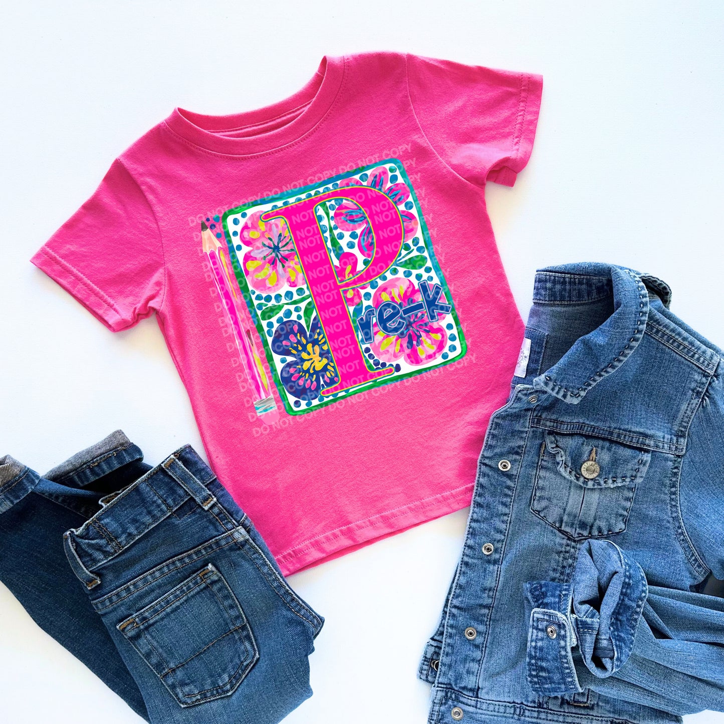 Bright Floral Back to School