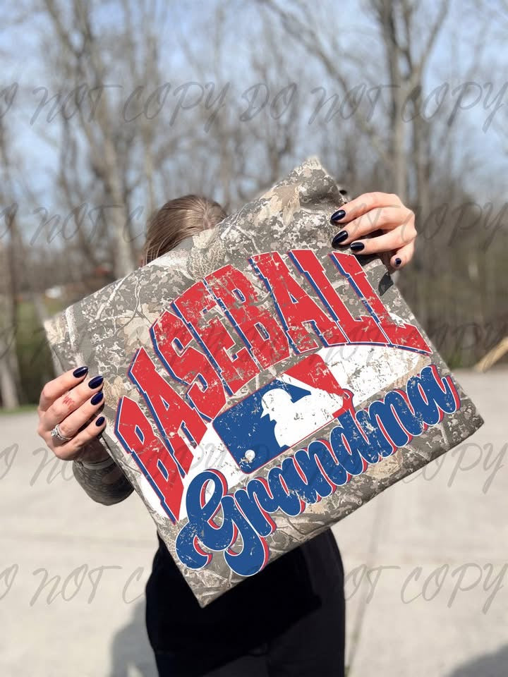 Baseball deadwood camo