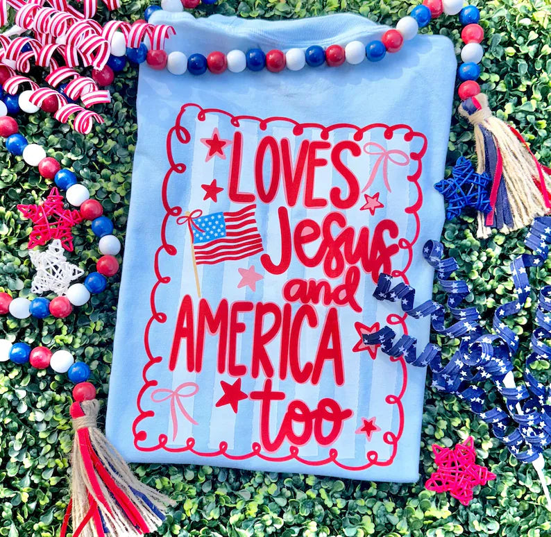 Loves Jesus and America too