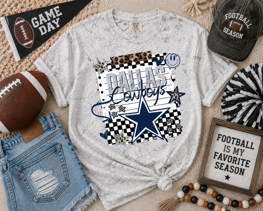 Game Day Doodle Cowboys
