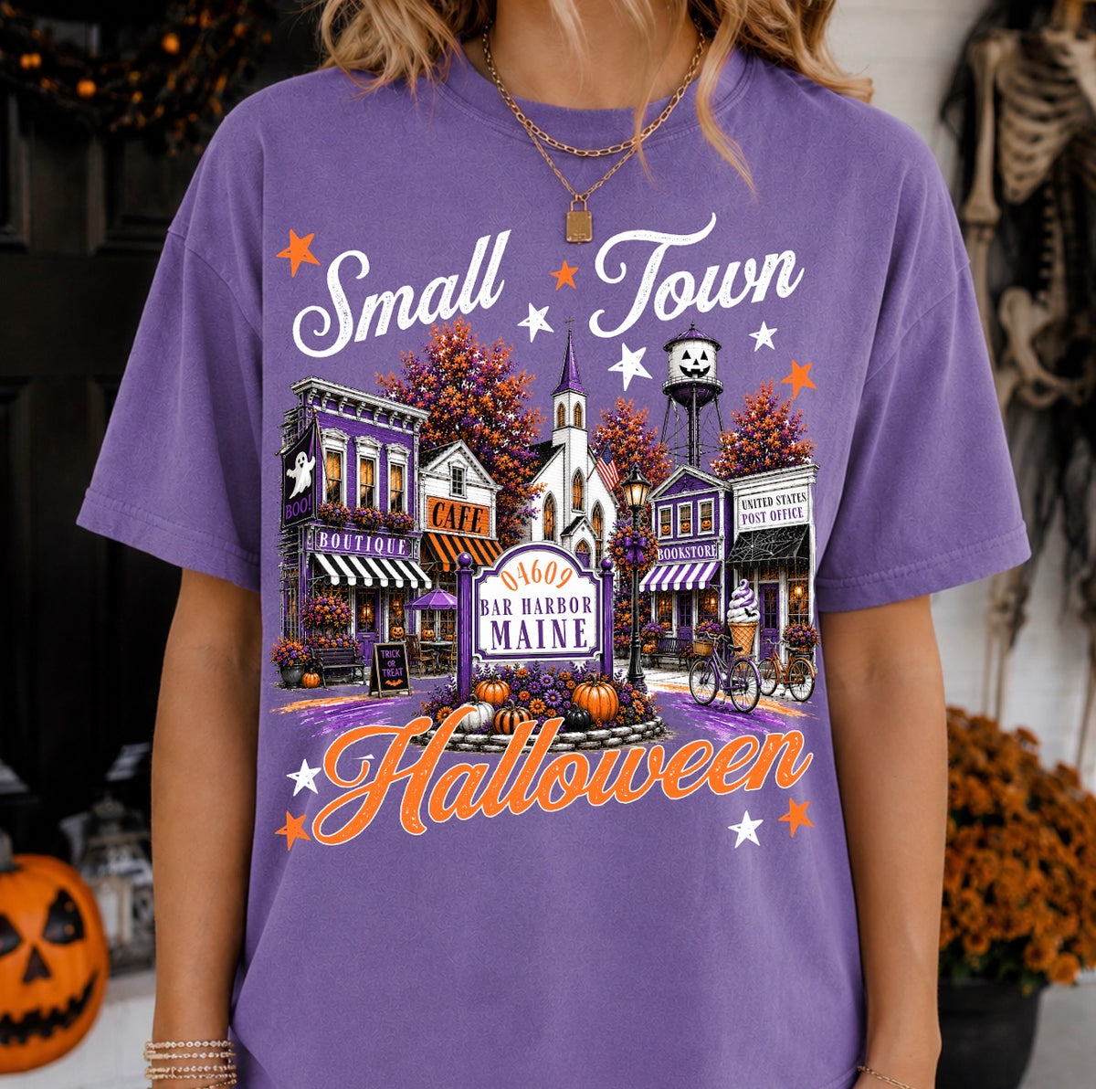 Small town Halloween customizable