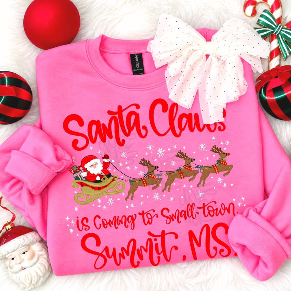 Santa Claus is coming to town