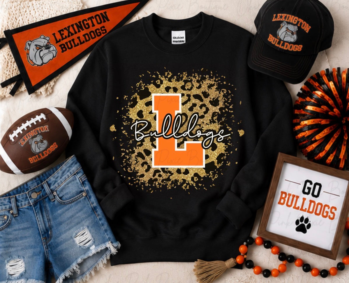 Animal Print Leopard Bulldogs