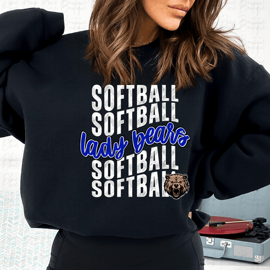 Lady Bears Softball-Toddler Sizes
