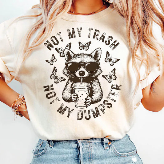 Not my trash not my dumpster