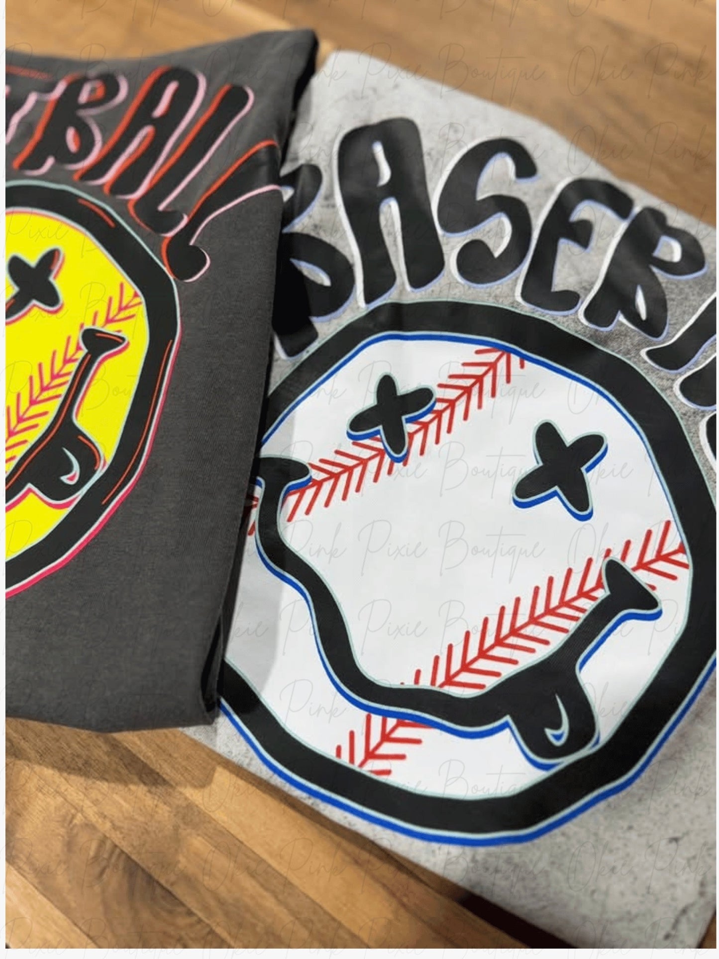 Softball/Baseball Smiley