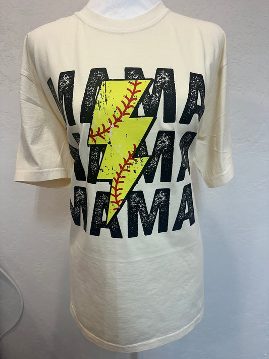 Mama Softball Shirt