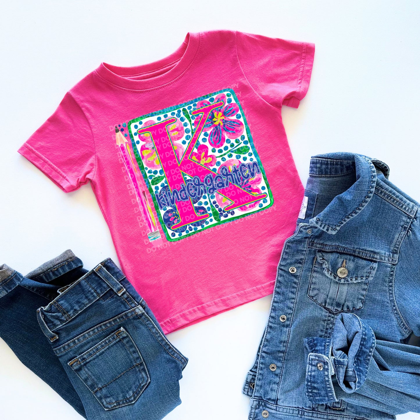 Bright Floral Back to School