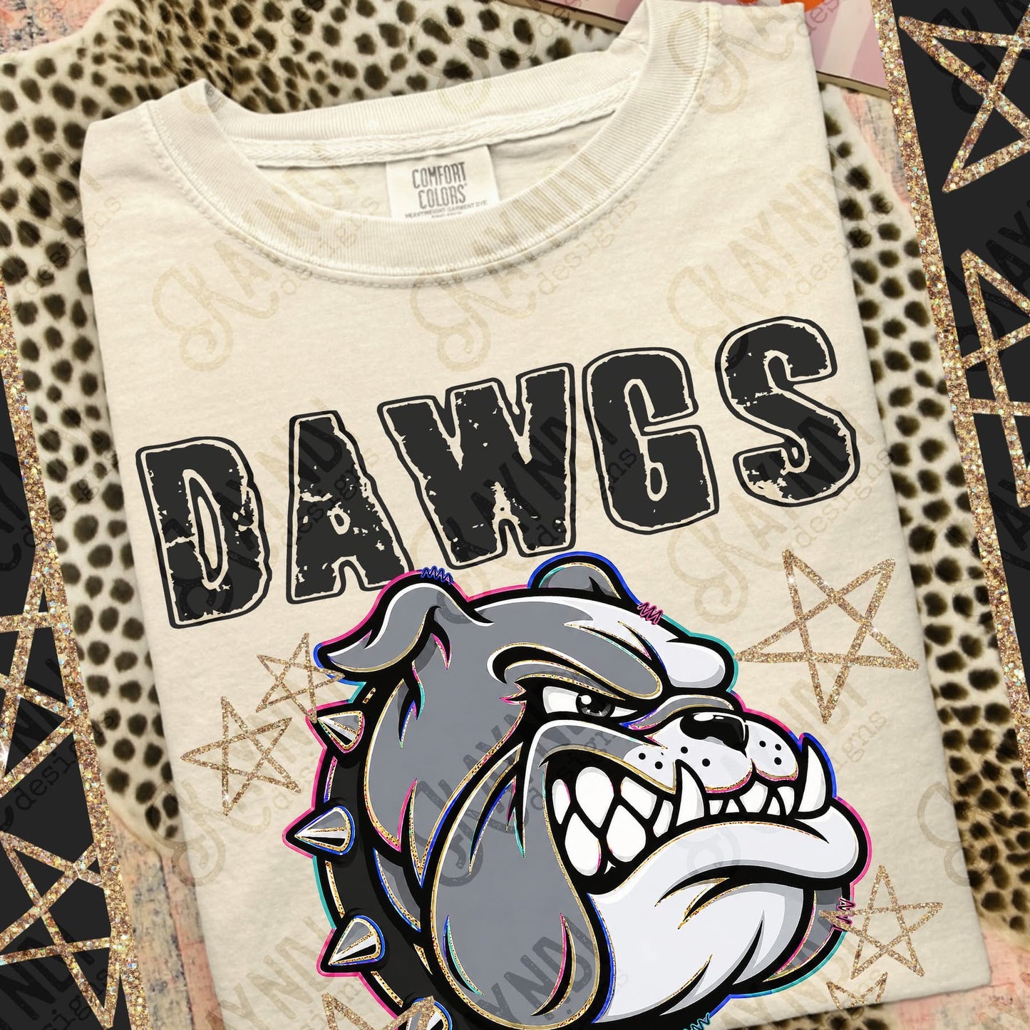 Grunge Varsity Mascot