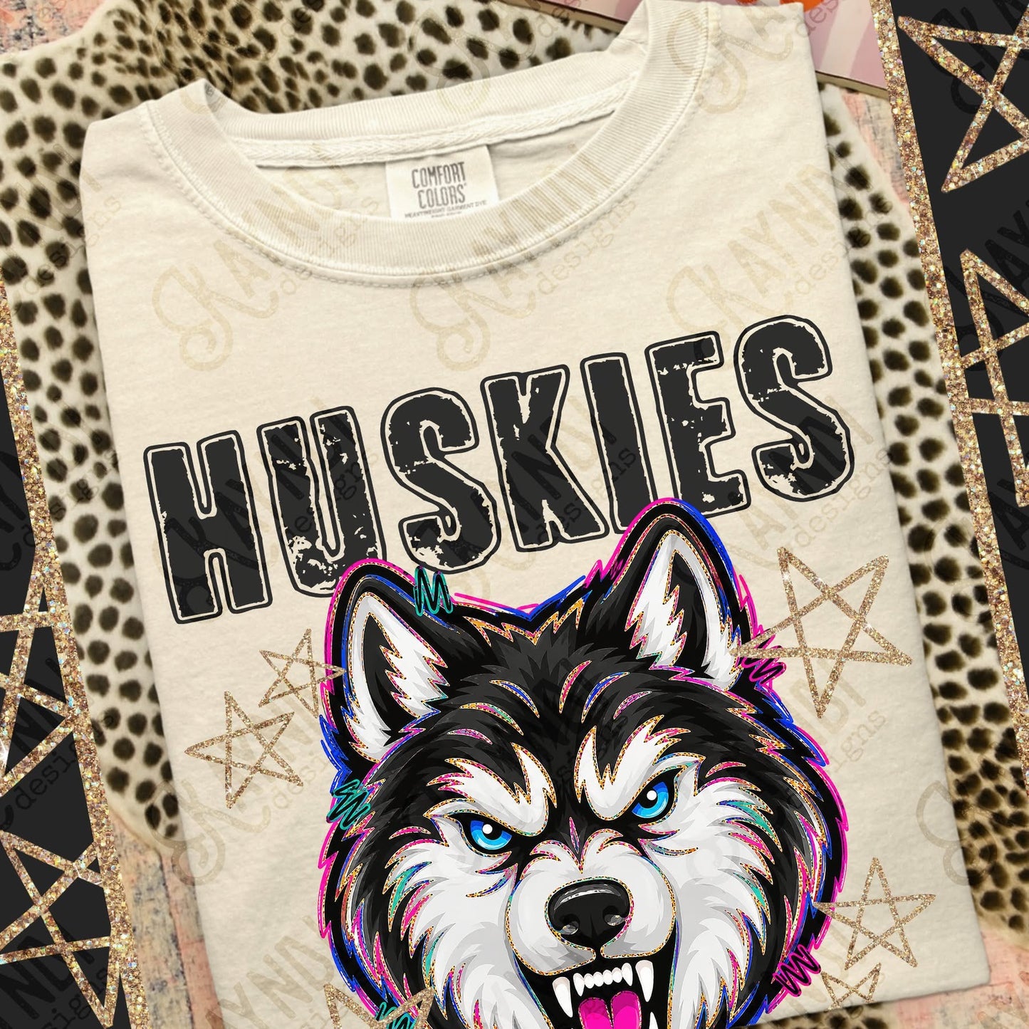 Grunge Varsity Mascot