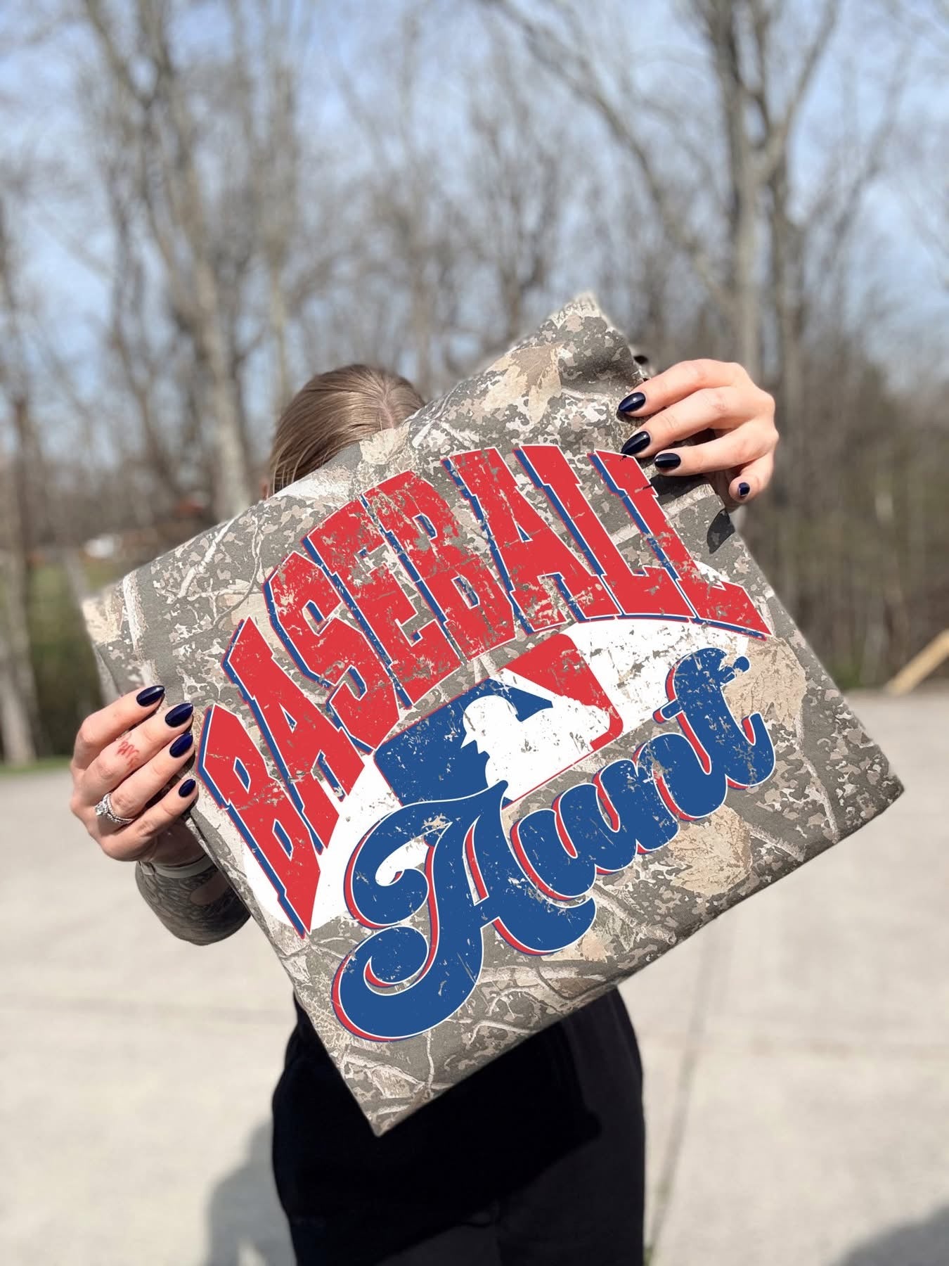 Baseball deadwood camo