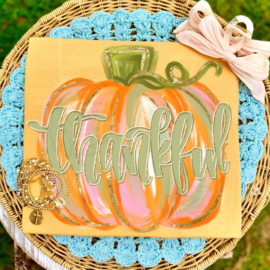 Watercolor Pumpkin