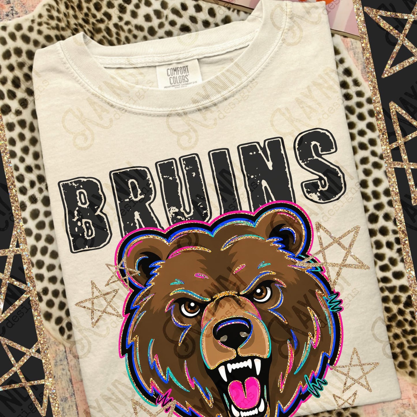 Grunge Varsity Mascot