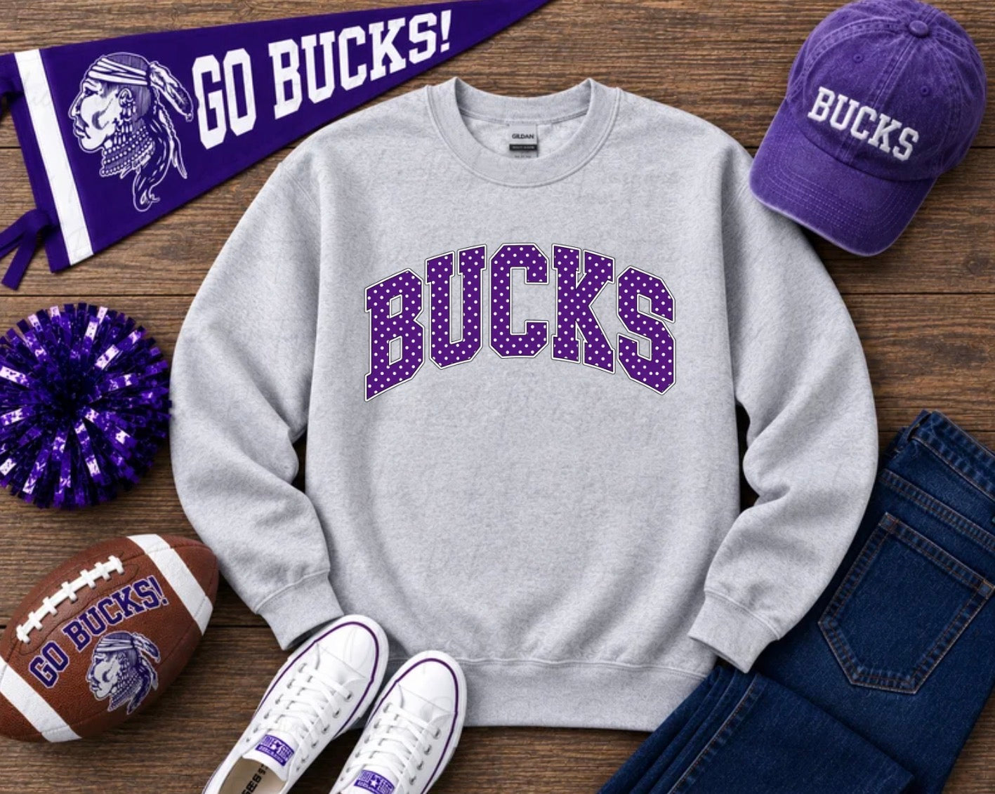 Bucks Polka Dot