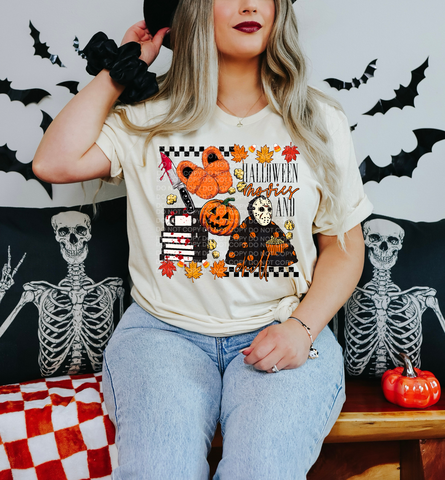 Halloween movies and chill