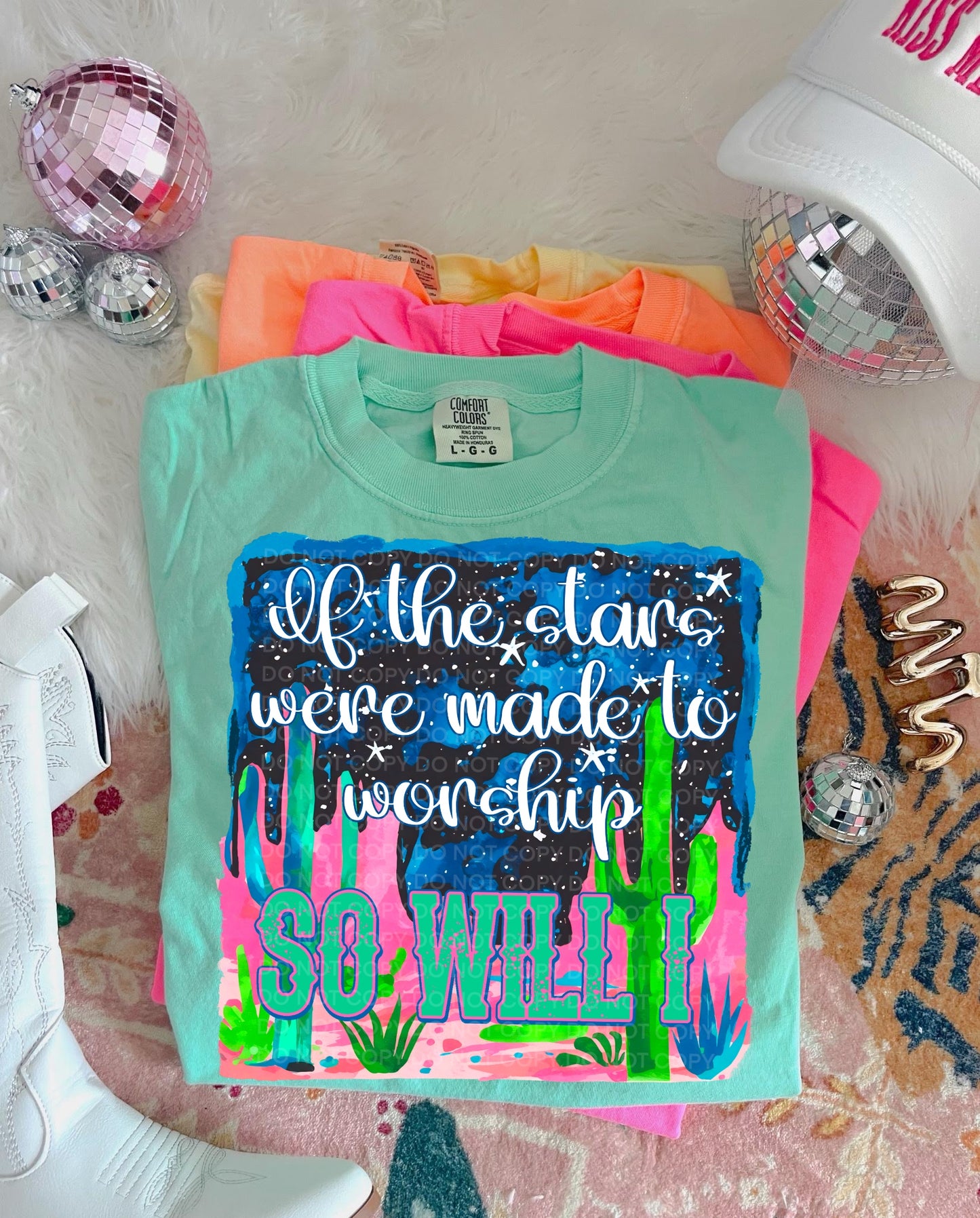 If the Stars were made to worship so will I