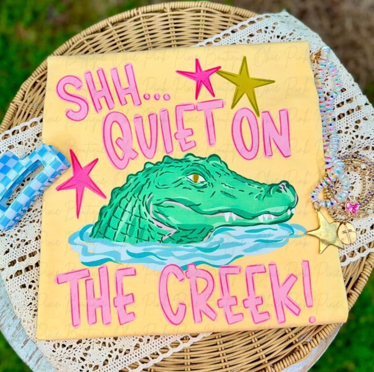 Shh quiet on the creek