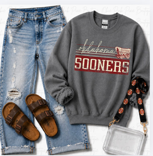 Retro vibe Sooners