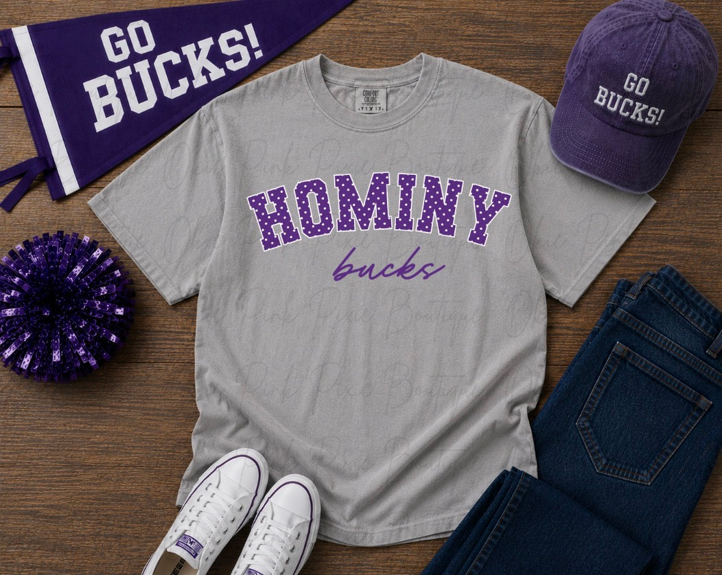 Hominy Bucks Polka Dot