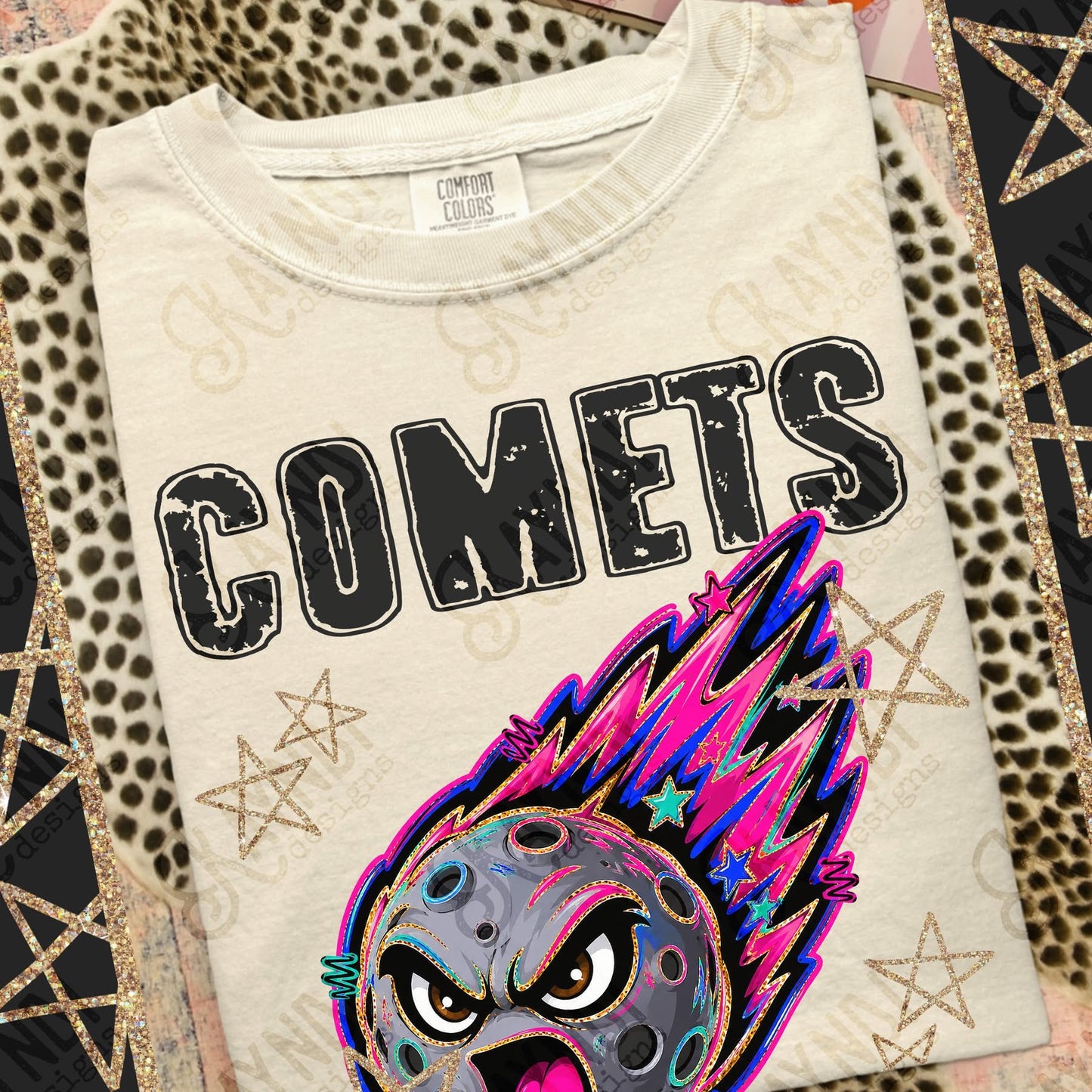 Grunge Varsity Mascot