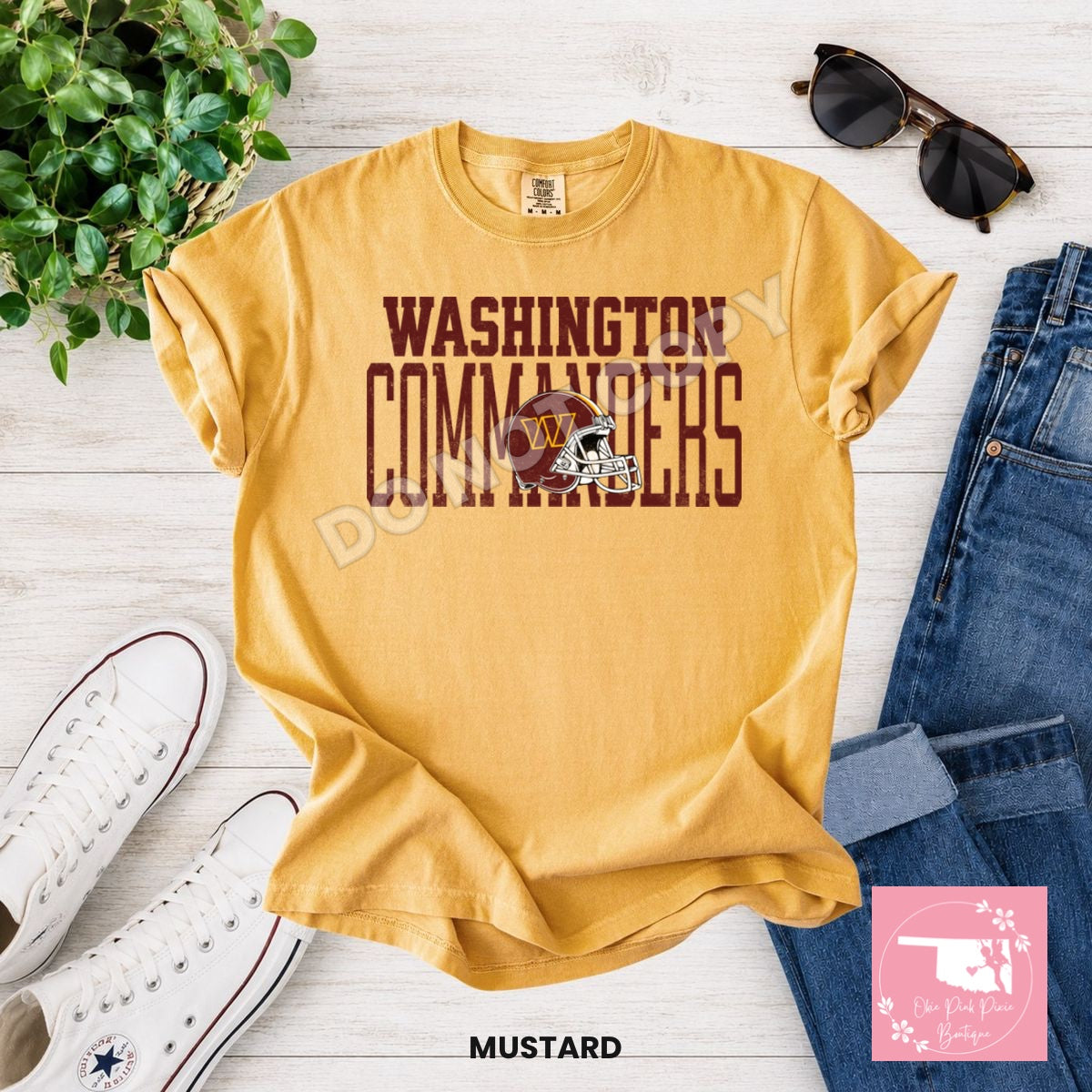 Commanders Tall Font