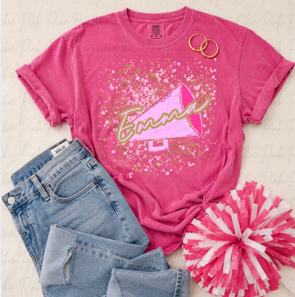 Customizable Pink Out Cheer