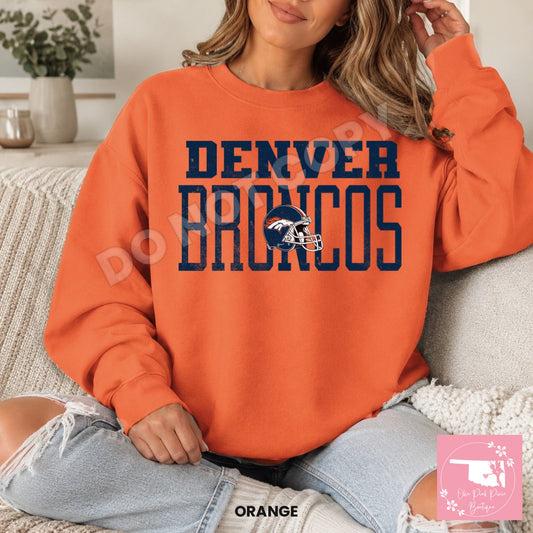 Broncos Tall Font