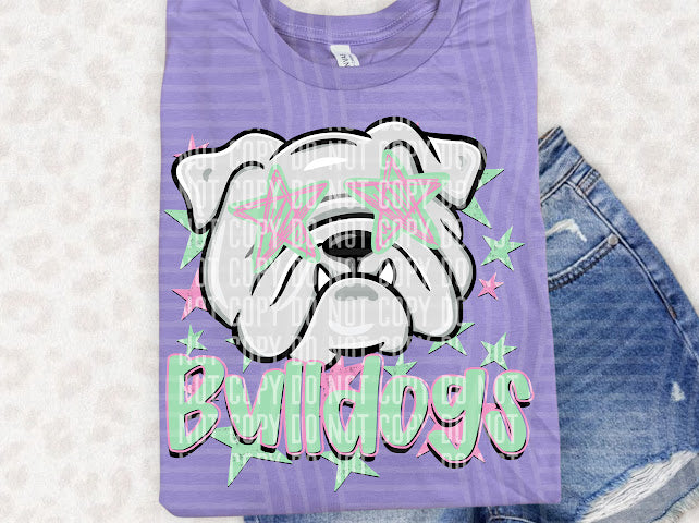 Preppy Starry eyed mascots
