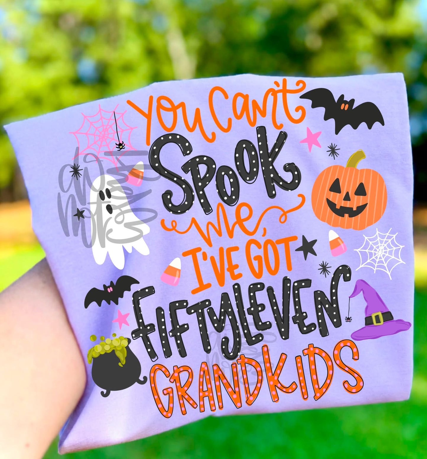 You Can't Spook me Ive got fiftyleven grandkids