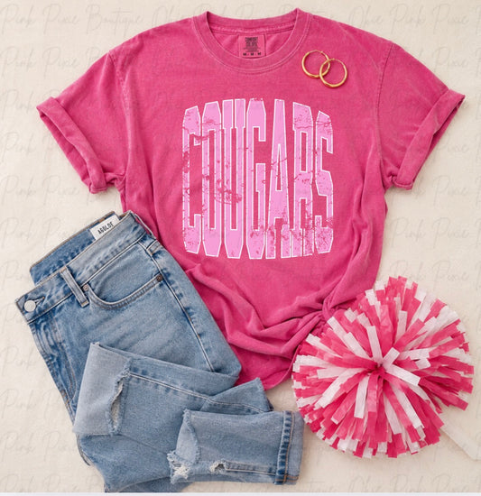 Pink out Cougars