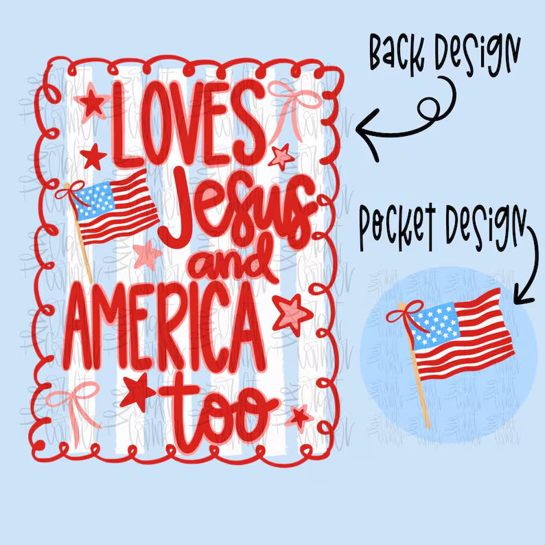 Loves Jesus and America too