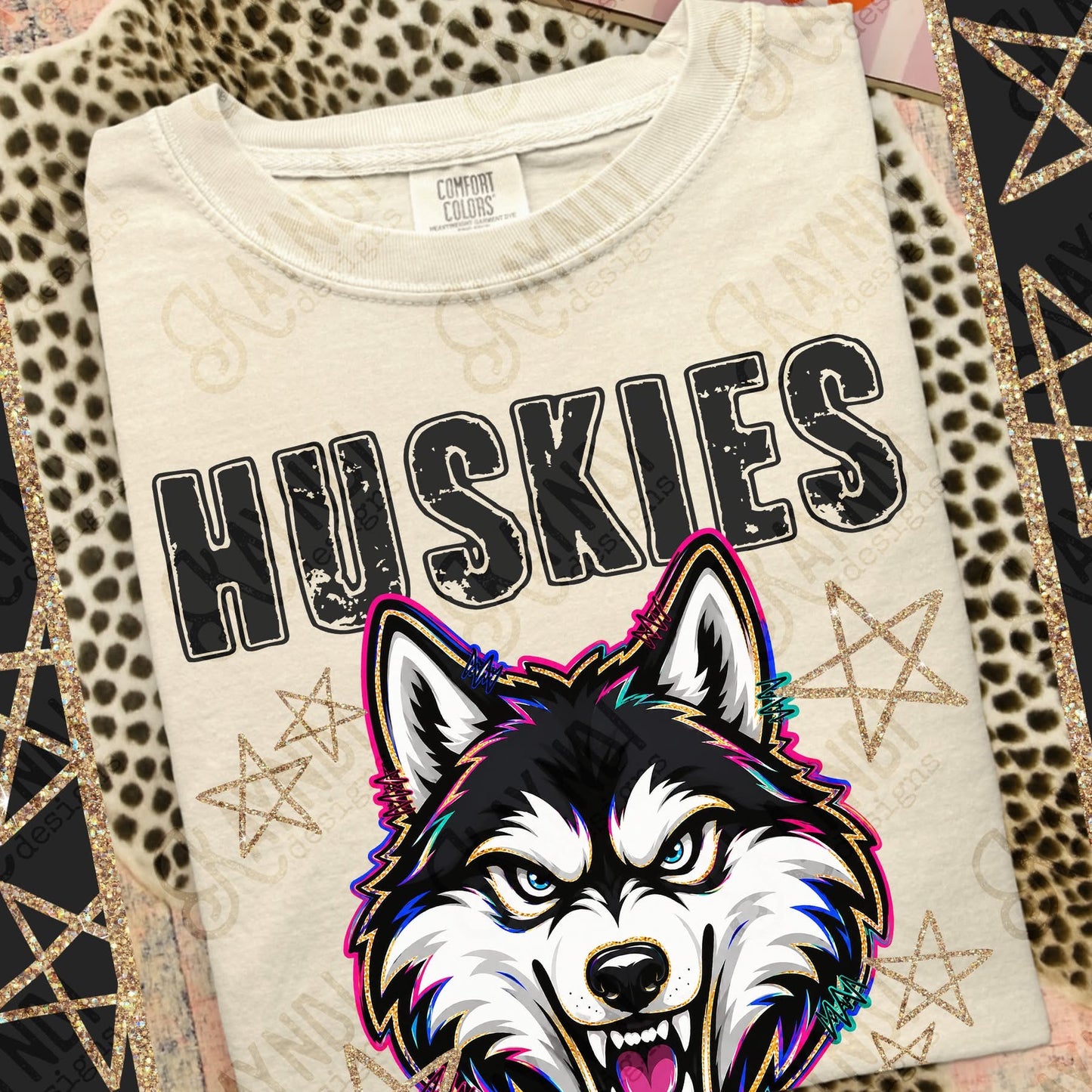 Grunge Varsity Mascot