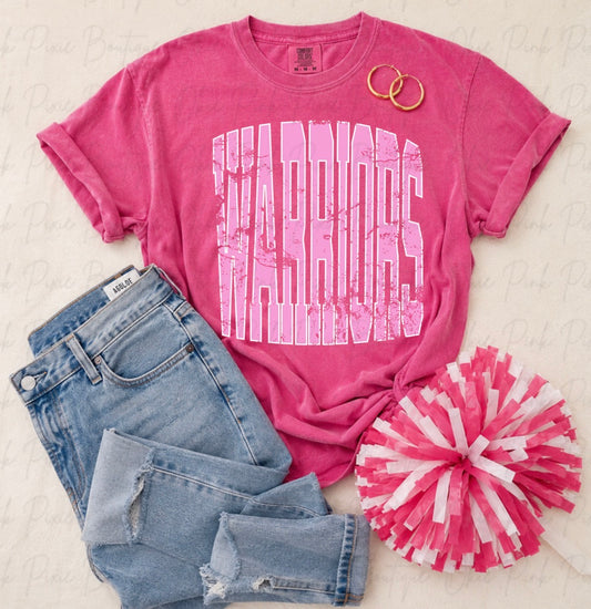 Pink out Warriors