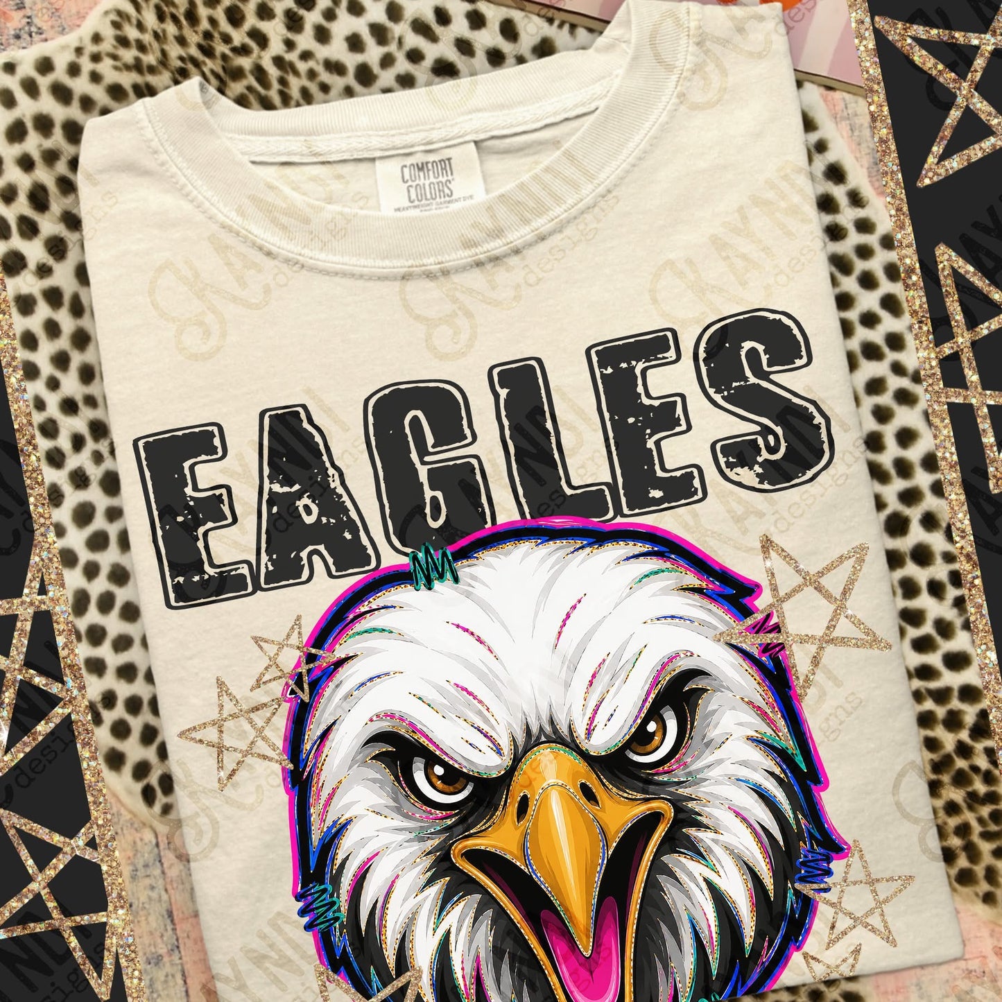 Grunge Varsity Mascot