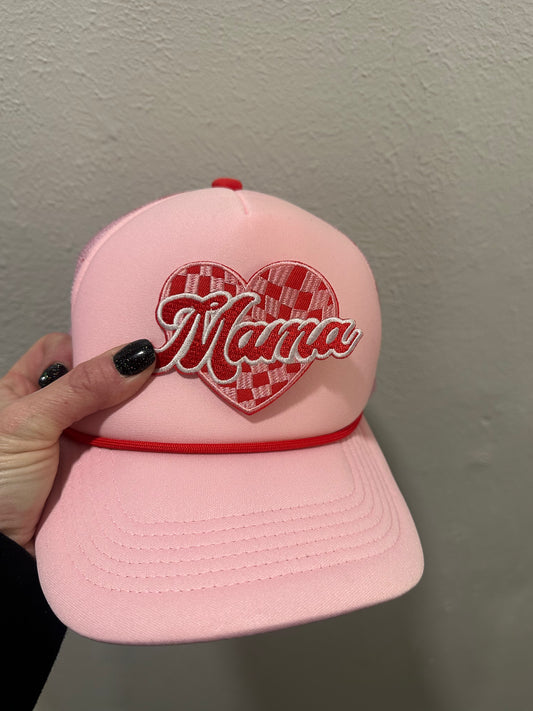 Valentine Mama Trucker Hat