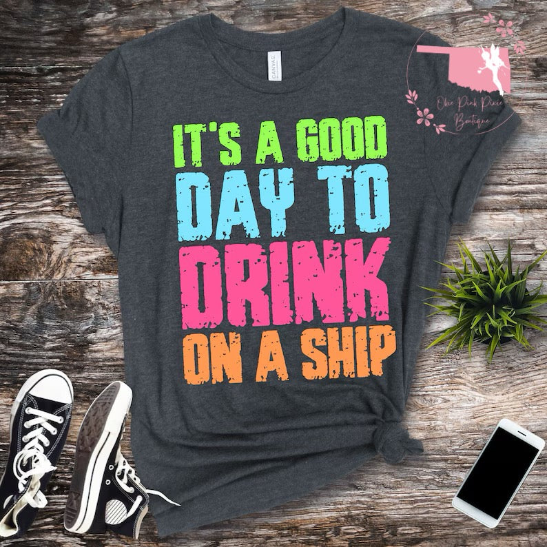 It’s a good day to drink on a ship