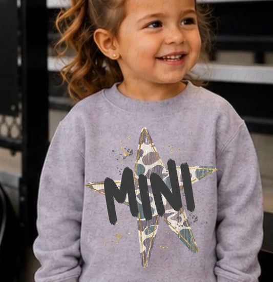 Camo Mini Star Toddler