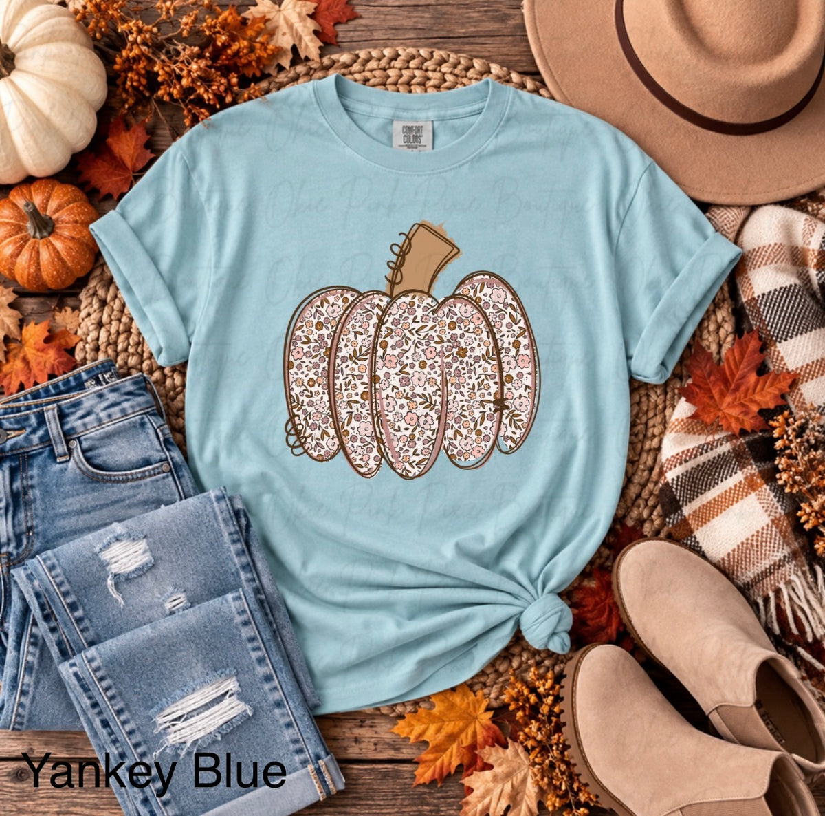 Floral Pumpkin
