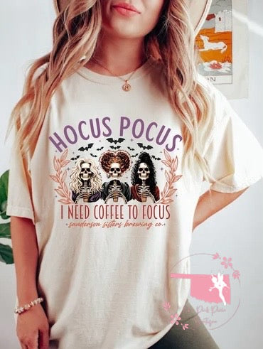 Hocus Pocus I need Coffee to Focus