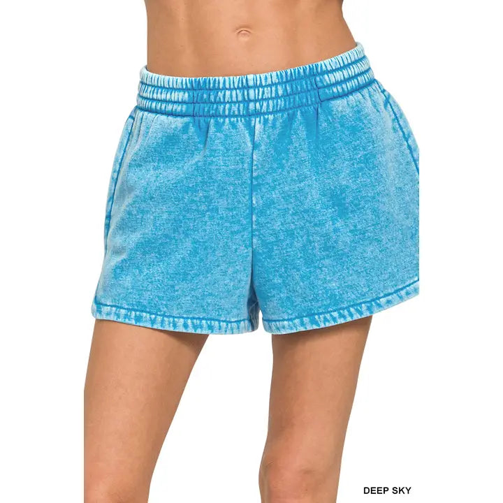 Fleet Shorts Acid Wash