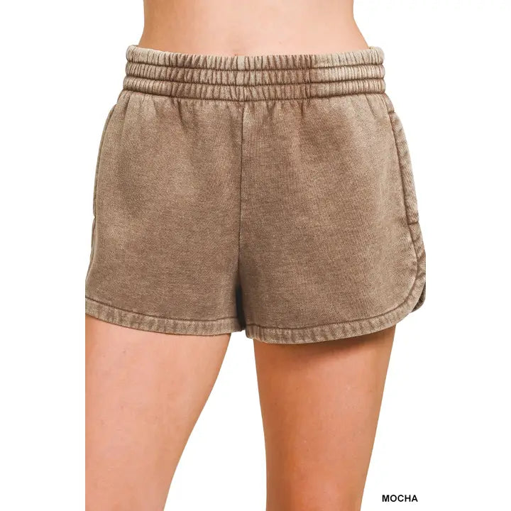Fleet Shorts Acid Wash